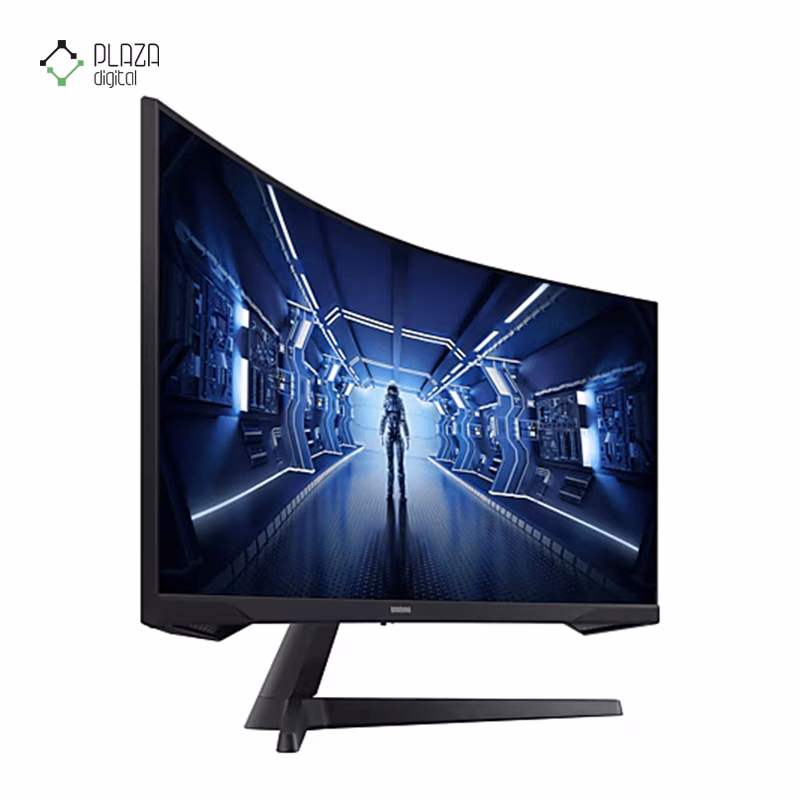 مانیتور گیمینگ سامسونگ 34 اینچی مدل Odyssey G5 LC34G55TWWW پلازادیجیتال