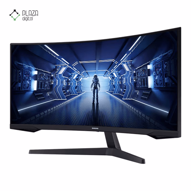 مانیتور گیمینگ سامسونگ 34 اینچی مدل Odyssey G5 LC34G55TWWW پلازادیجیتال