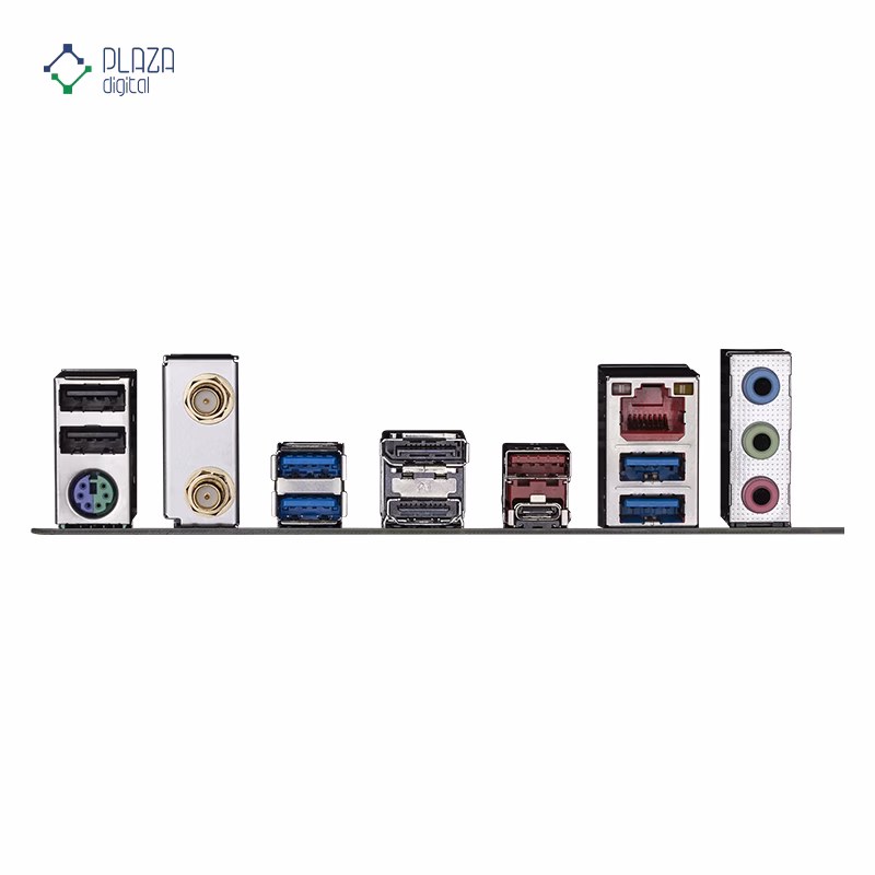 درگاه های مادربرد گیگابایت مدل Z790 D AX (rev. 1.0) D5 پلازا دیجیتال
