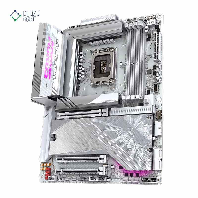 مادربرد گیگابایت مدل Z890 AORUS ELITE X ICE D5 پلازا دیجیتال