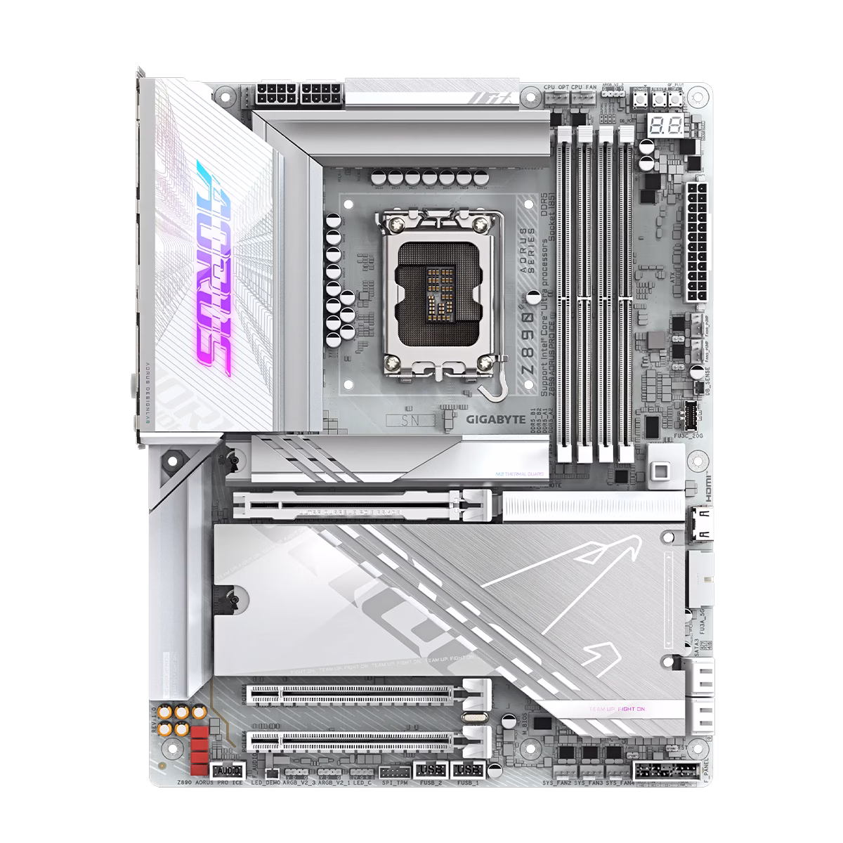 مادربرد گیگابایت مدل Z890 AORUS PRO ICE D5 پلازا دیجیتال