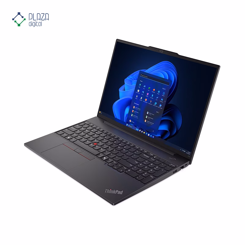 نمای سمت چپ لپ تاپ لنوو 16 اینچی مدل ThinkPad E16 Gen 2 Ultra 5 125U 32GB 2TB Arc پلازا دیجیتال