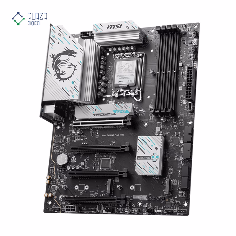مادربرد ام اس آی مدل B860 GAMING PLUS WIFI D5 پلازا دیجیتال