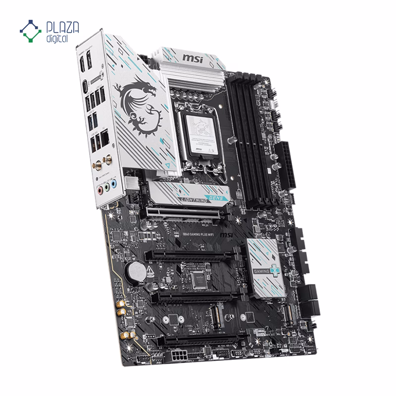 مادربرد ام اس آی مدل B860 GAMING PLUS WIFI D5 پلازا دیجیتال