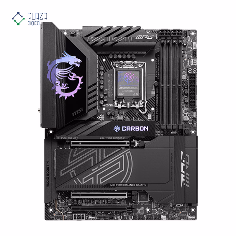 مادربرد ام اس آی مدل MPG Z890 CARBON WIFI D5 پلازا دیجیتال