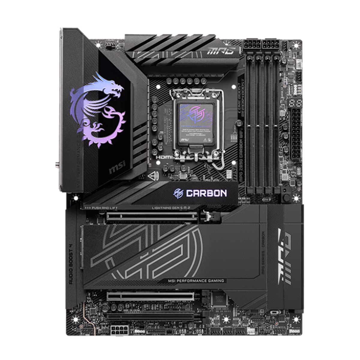 مادربرد ام اس آی مدل MPG Z890 CARBON WIFI D5 پلازا دیجیتال