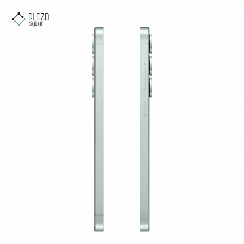 نمای کنار گوشی موبایل سامسونگ مدل Galaxy S25 Plus ظرفیت 512 گیگابایت رم 12 گیگابایت - ویتنام رنگ سبز پلازا دیجیتال