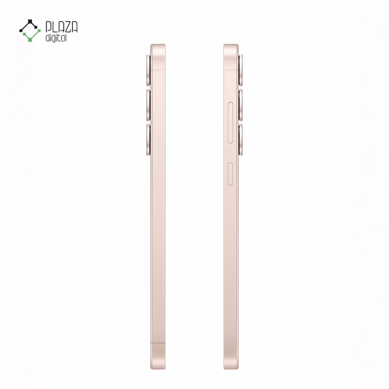 نمای کنار گوشی موبایل سامسونگ مدل Galaxy S25 Plus ظرفیت 512 گیگابایت رم 12 گیگابایت - ویتنام رنگ طلایی پلازا دیجیتال