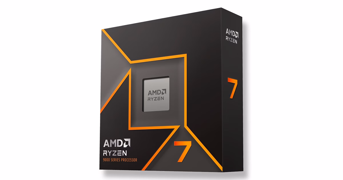 پردازنده مرکزی ای ام دی مدل Ryzen 7 9700X Box