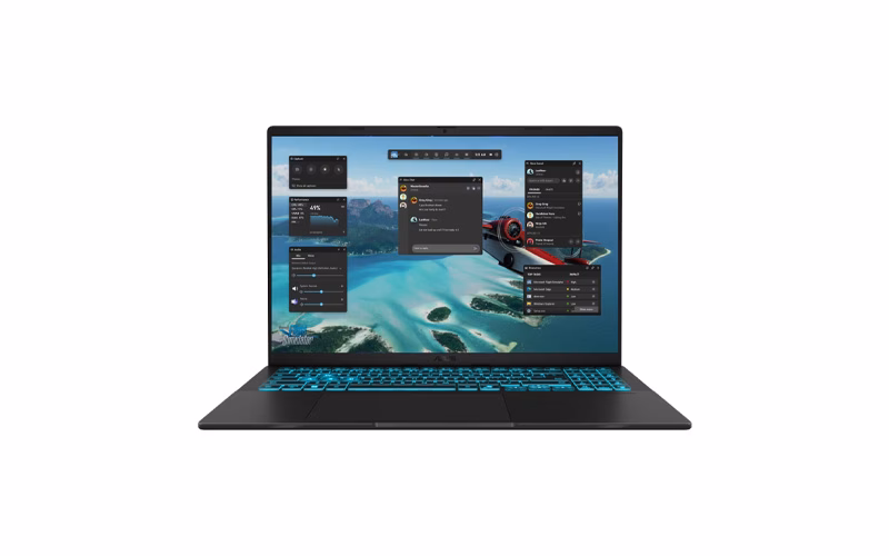 بهترین لپ تاپ برای کارهای گرافیکی 15 ASUS-V16-V3607VH-Core-7-240H-64GB-RAM-2TB-SSD-RTX5050-Grey-PlazaDigital