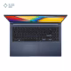 نمای کیبورد لپ تاپ ایسوس 15.6 اینچی مدل VivoBook A1502VA i5 13420H 24GB 2TB Iris Xe سرمه ای پلازا دیجیتال