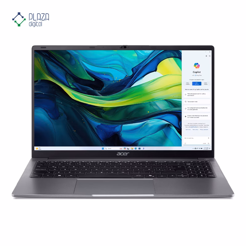 لپ تاپ ایسر 15.6 اینچی مدل Aspire Lite AL15-32P-C8T3 Celeron N4500 8GB 256GB پلازادیجیتال