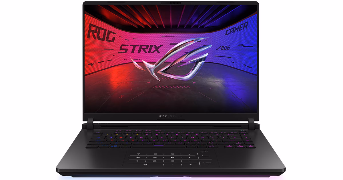 لپ تاپ گیمینگ ایسوس 16 اینچی مدل ROG Strix SCAR 16 G635LX Ultra 9 275HX RTX5090