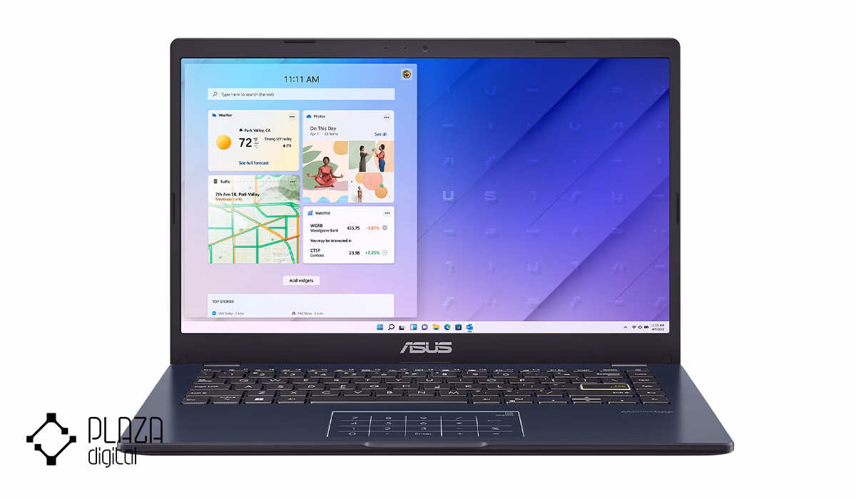 بهترین لپ تاپ تا 50 میلیون تومان 13 لپ تاپ ایسوس 14 اینچی مدل Vivobook Go 14 E410KA Celeron N4500