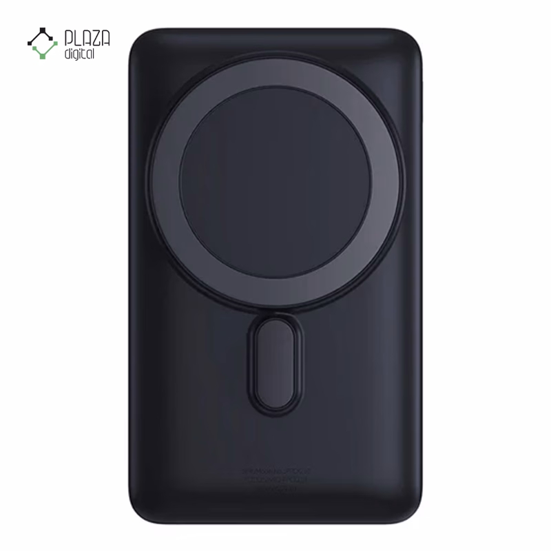 پاوربانک باسئوس مدل Magnetic Foldable PPCX00020 ظرفیت 10000 میلی آمپر ساعت پلازادیجیتال