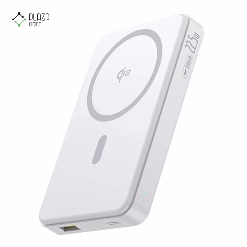 پاوربانک باسئوس مدل Qi2 Magsafe P10080000 ظرفیت 10000 میلی آمپر ساعت پلازادیجیتال
