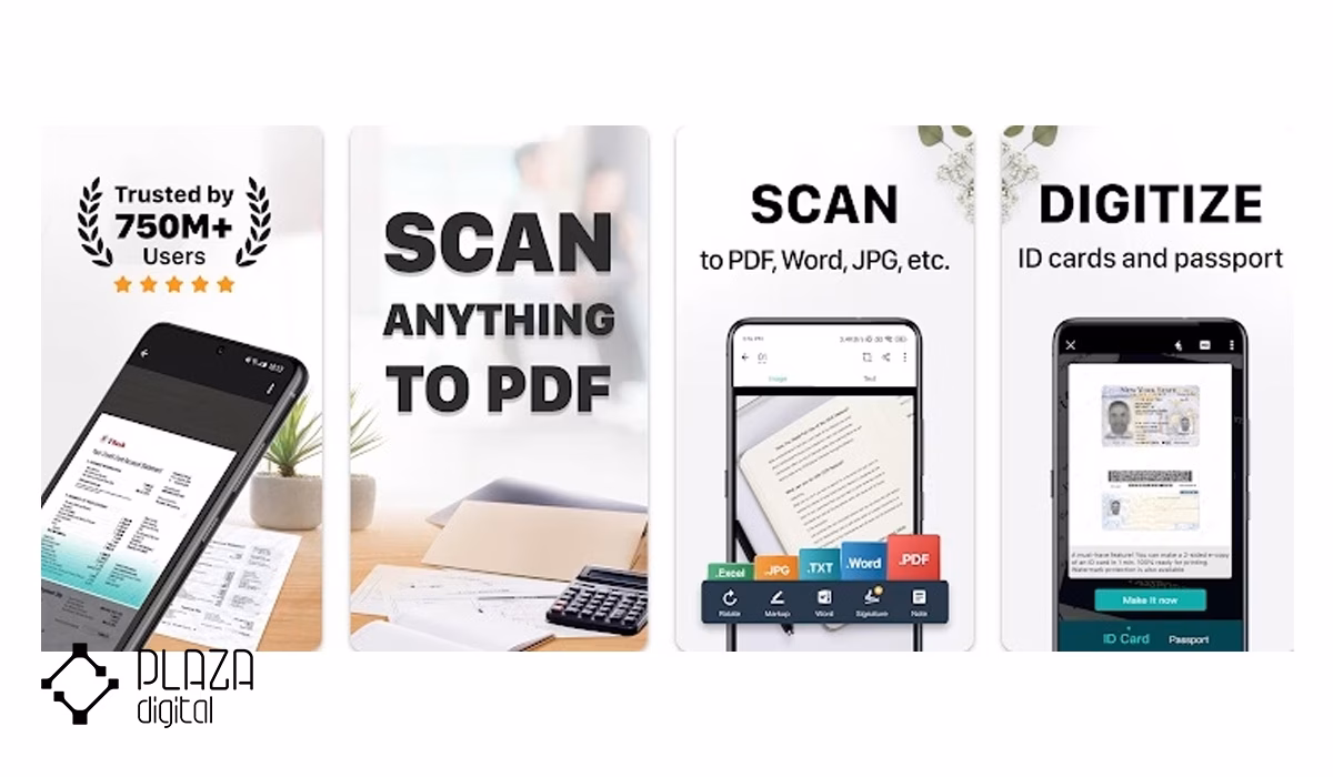 استخراج متن از عکس ؛ گوشی و کامپیوتر و هوش مصنوعی 8 CamScanner