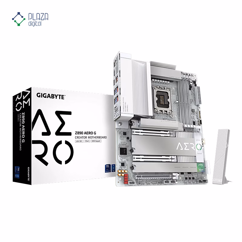جعبه مادربرد گیگابایت مدل Z890 AERO G D5 پلازا دیجیتال