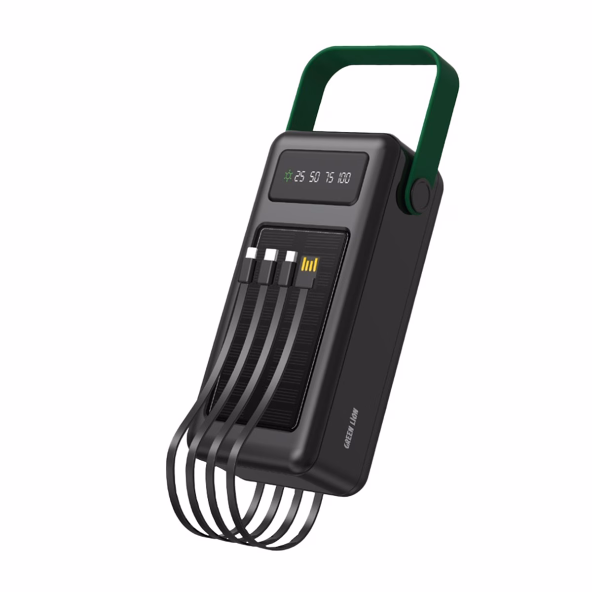 پاوربانک گرین لاین مدل Solar max ظرفیت 50000 میلی آمپر ساعت 2 پاوربانک گرین لاین مدل Solar max ظرفیت 50000 میلی آمپر ساعت مشکی پلازادیجیتال