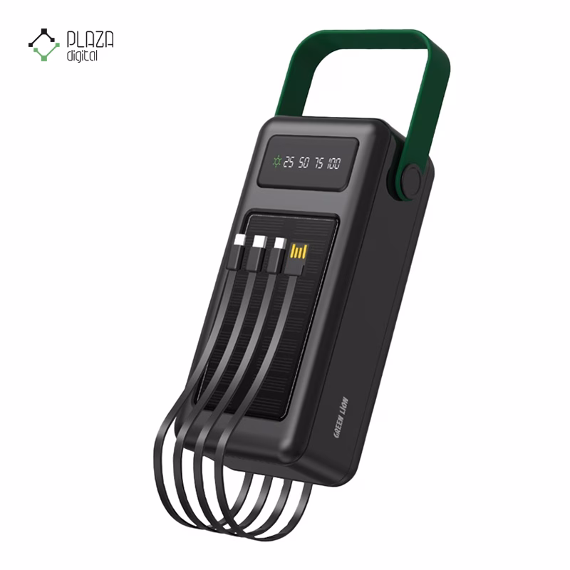 پاوربانک گرین لاین مدل Solar max ظرفیت 50000 میلی آمپر ساعت پلازادیجیتال