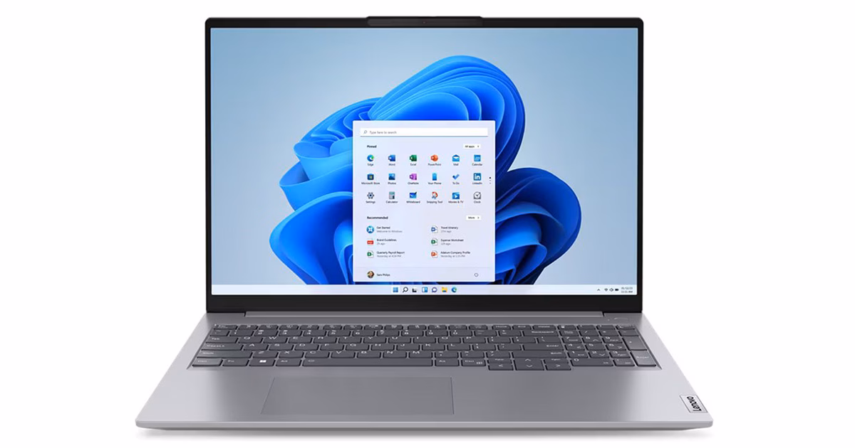 لپ تاپ لنوو 16 اینچی مدل ThinkBook 16 G6 i5 13420H Iris Xe