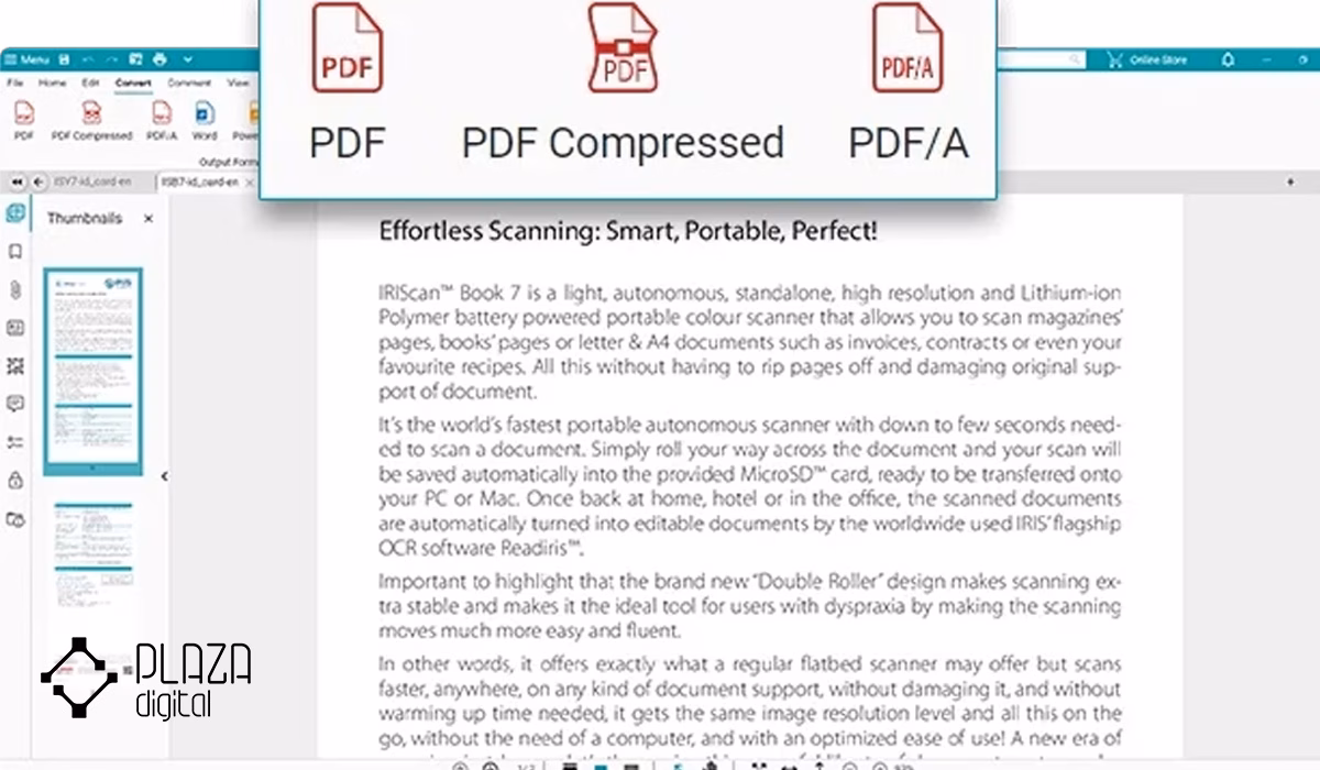 استخراج متن از عکس ؛ گوشی و کامپیوتر و هوش مصنوعی 11 Readiris PDF
