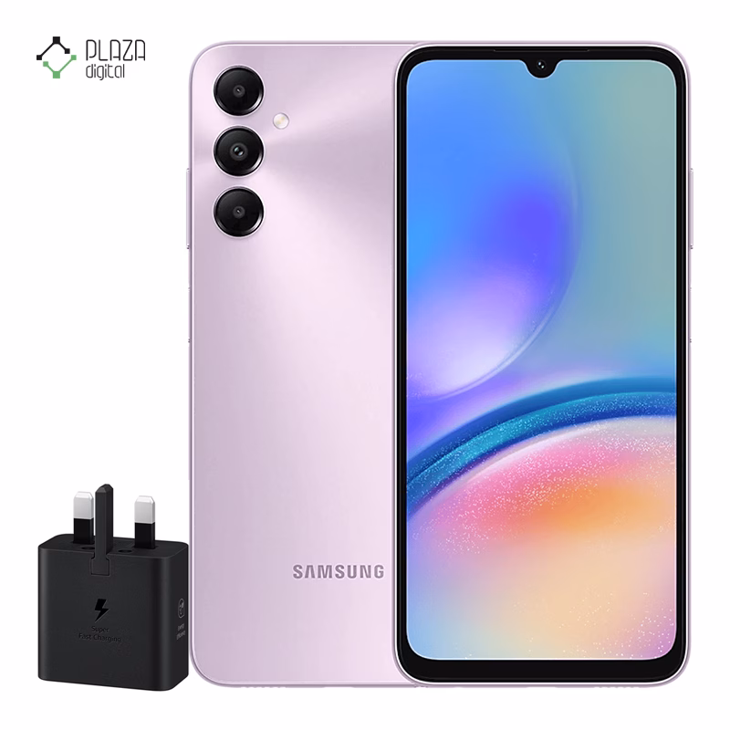 گوشی موبایل سامسونگ مدل Galaxy A05s ظرفیت 64 گیگابایت رم 4 گیگابایت – چین همراه شارژر 25 وات سامسونگ پلازادیجیتال