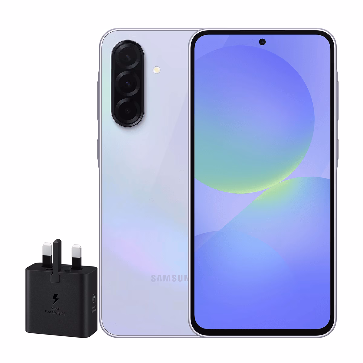 گوشی موبایل سامسونگ مدل Galaxy A36 ظرفیت 256 گیگابایت رم 8 گیگابایت - – ویتنام همراه شارژر 25 وات سامسونگ بنفش پلازادیجیتال