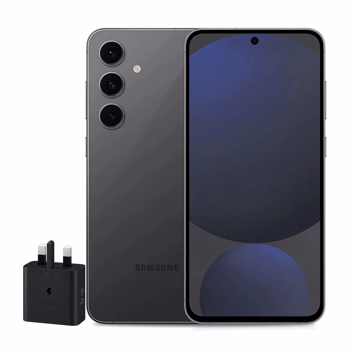 گوشی موبایل سامسونگ مدل Galaxy S24 FE ظرفیت 256 گیگابایت رم 8 گیگابایت – همراه شارژر 25 وات سامسونگ مشکی پلازادیجیتال