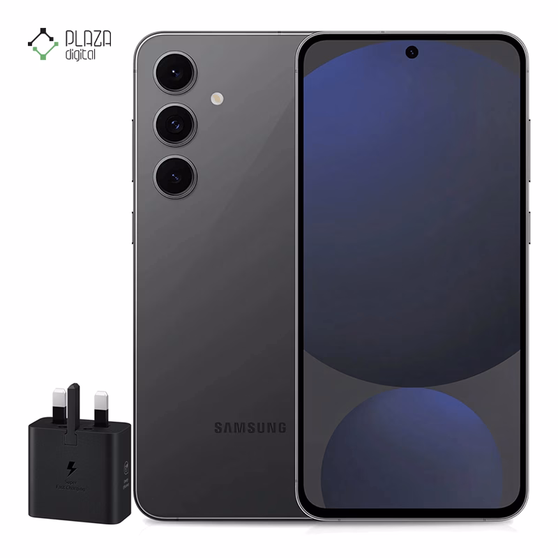 گوشی موبایل سامسونگ مدل Galaxy S24 FE ظرفیت 256 گیگابایت رم 8 گیگابایت – همراه شارژر 25 وات سامسونگ پلازادیجیتال