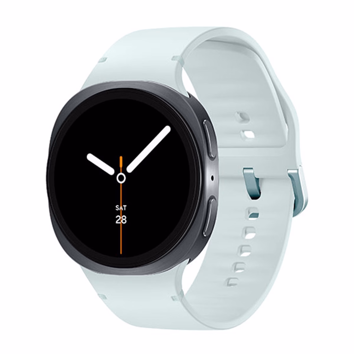 ساعت هوشمند سامسونگ مدل Galaxy Watch 8 44mm بدنه مشکی بند سبز پلازادیجیتال