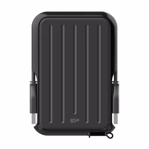 هارد اکسترنال سیلیکون پاور مدل Armor A66 ظرفیت 4 ترابایت مشکی پلازادیجیتال