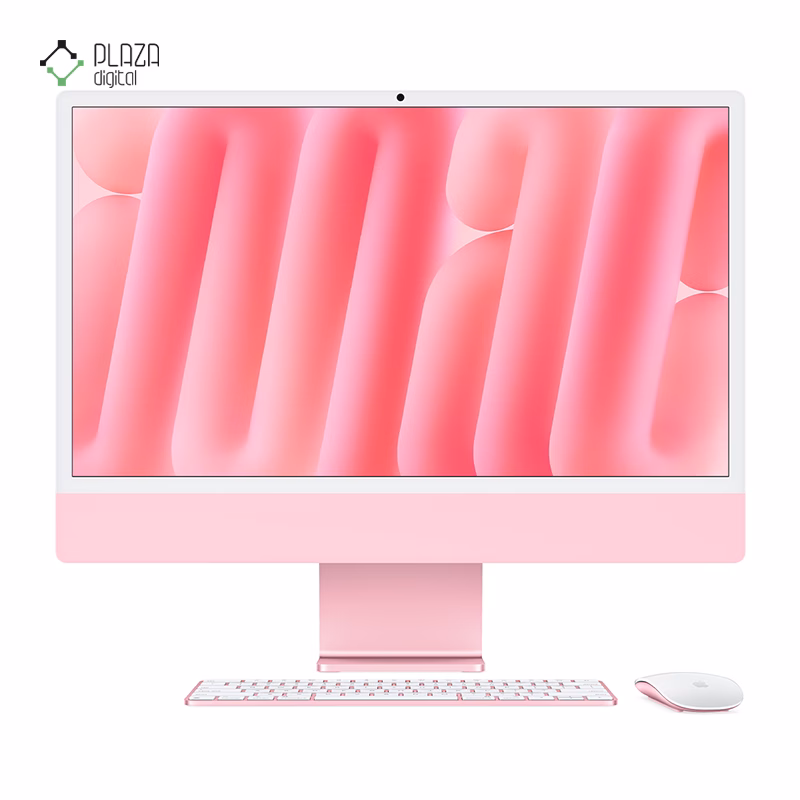 کامپیوتر All in One اپل 24 اینچی مدل iMac MWV53 2024 M4 16GB 512GB پلازا دیجیتال