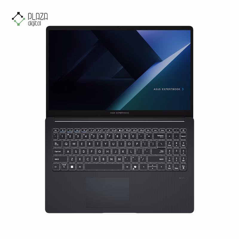نمای کیبورد لپ تاپ ایسوس 15.6 اینچی مدل ExpertBook B1 B1503CVA i5 1334U 24GB 2TB Iris Xe پلازا دیجیتال
