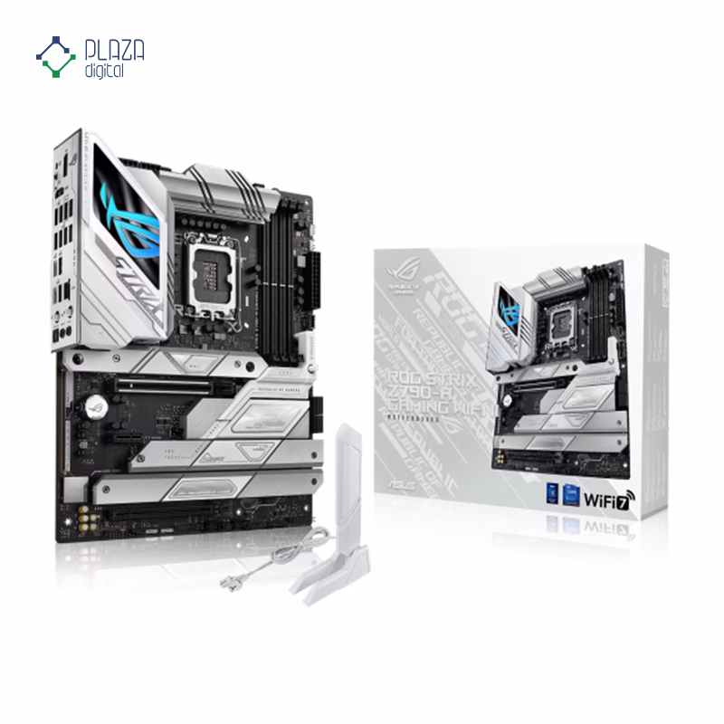جعبه مادربرد ایسوس مدل ROG STRIX Z790-A GAMING WIFI II D5 پلازا دیجیتال