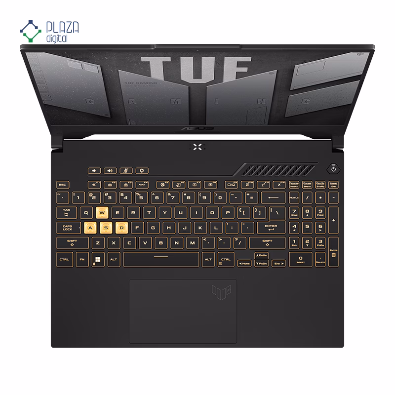 نمای کیبورد لپ تاپ ایسوس 15.6 اینچی مدل TUF Gaming F15 FX507ZC4 i7 12700H 32GB 2TB RTX3050 پلازا دیجیتال