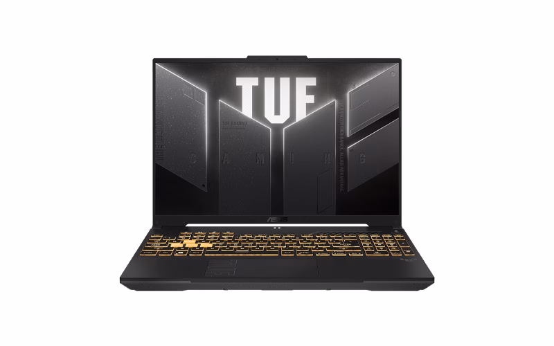 بهترین لپ تاپ برای کارهای گرافیکی 7 asus-tuf-gaming-f16-fx607vu-core-5-210h-16gb-ram-1tb-ssd-rtx4050-plazadigital