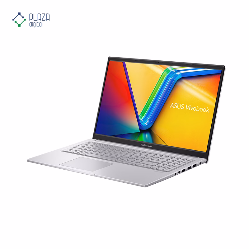 نمای سمت چپ لپ تاپ ایسوس 15.6 اینچی مدل VivoBook 15 F1504VA i5 1334U 8GB 1TB UHD رنگ نقره ای پلازا دیجیتال