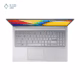نمای کیبورد لپ تاپ ایسوس 15.6 اینچی مدل VivoBook 15 F1504VA i5 1334U 8GB 1TB UHD رنگ نقره ای پلازا دیجیتال