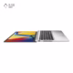 نمای باز شده لپ تاپ ایسوس 15.6 اینچی مدل VivoBook R1502VA i7 13620H 48GB 1TB Iris Xe رنگ نقره ای پلازا دیجیتال