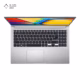 نمای کیبورد لپ تاپ ایسوس 15.6 اینچی مدل VivoBook R1502VA i7 13620H 48GB 2TB Iris Xe رنگ نقره ای پلازا دیجیتال