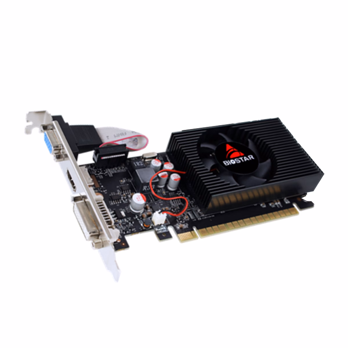 کارت گرافیک بایوستار مدل GeForce GT730 GDDR3 128bit حافظه 2 گیگابایت پلازا دیجیتال
