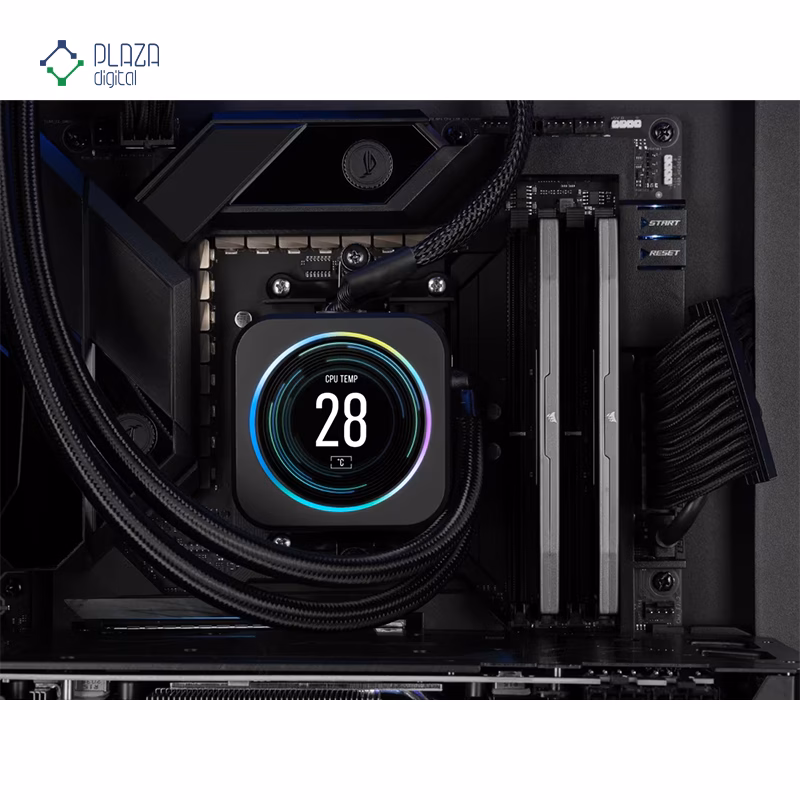 رم کامپیوتر DDR5 کورسیر مدل VENGEANCE AMD EXPO تک کاناله 5600 مگاهرتز CL40 ظرفیت 16 گیگابایت پلازا دیجیتال