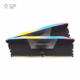 رم کامپیوتر DDR5 کورسیر مدل VENGEANCE RGB دو کاناله 6400 مگاهرتز CL36 ظرفیت 32 گیگابایت پلازا دیجیتال