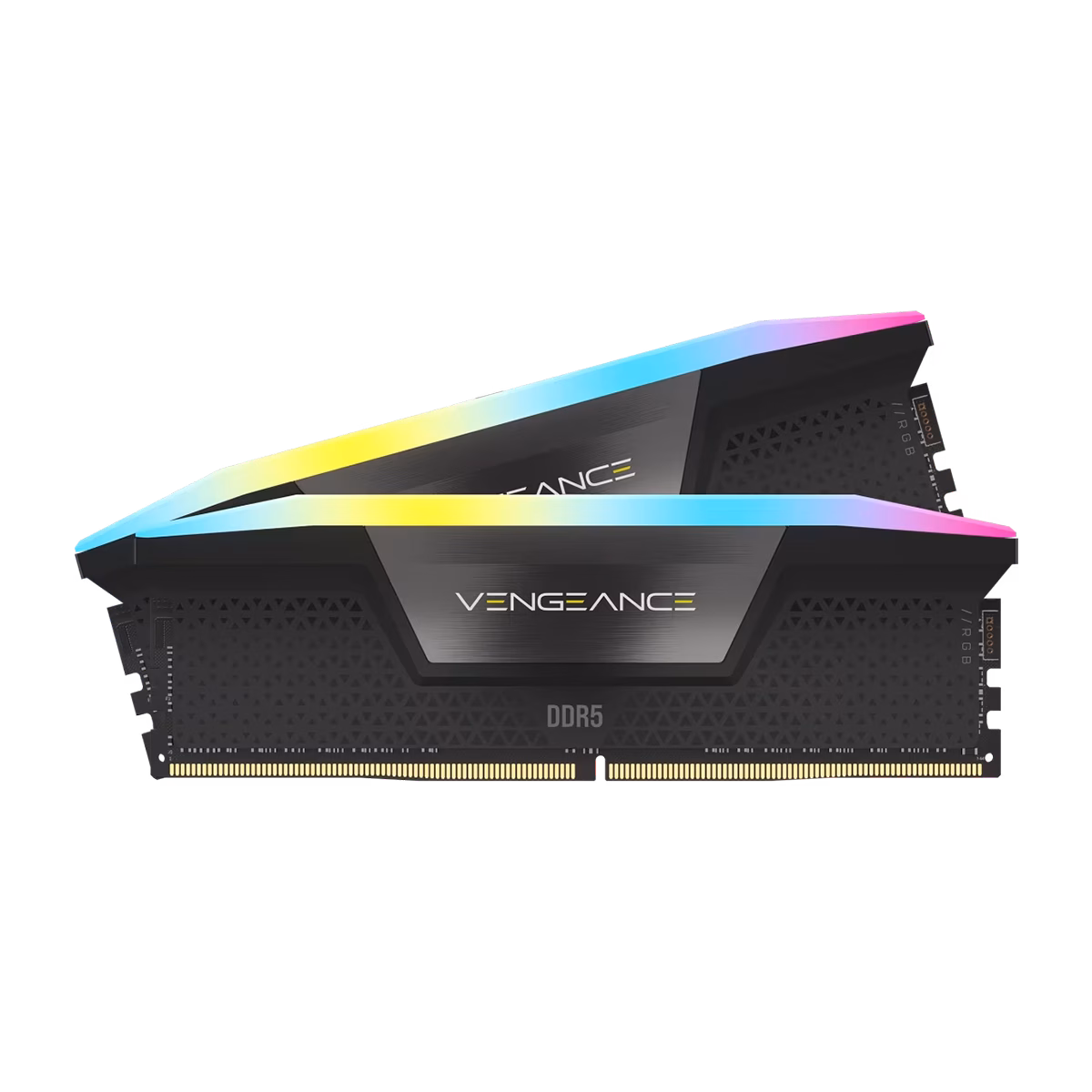 رم کامپیوتر DDR5 کورسیر مدل VENGEANCE RGB دو کاناله 6400 مگاهرتز CL36 ظرفیت 32 گیگابایت پلازا دیجیتال