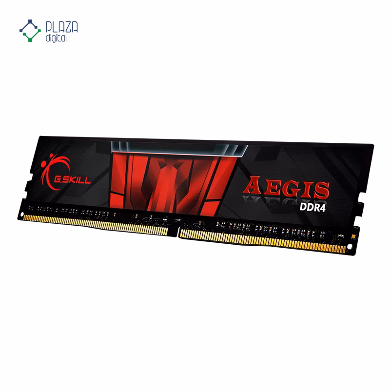رم کامپیوتر DDR4 جی اسکیل مدل Aegis دو کاناله 3200 مگاهرتز CL16 ظرفیت 32 گیگابایت پلازا دیجیتال