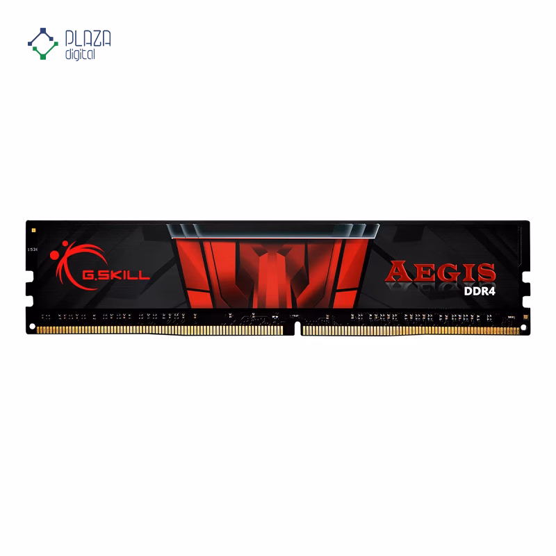 رم کامپیوتر DDR4 جی اسکیل مدل Aegis دو کاناله 3200 مگاهرتز CL16 ظرفیت 32 گیگابایت پلازا دیجیتال
