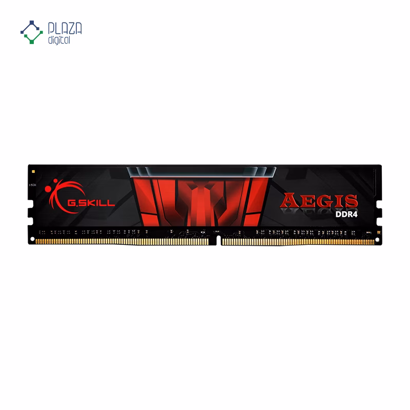 رم کامپیوتر DDR4 جی اسکیل مدل Aegis تک کاناله 2666 مگاهرتز CL19 ظرفیت 8 گیگابایت پلازا دیجیتال