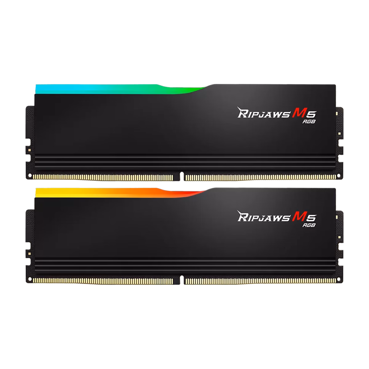 رم کامپیوتر DDR5 جی اسکیل مدل Ripjaws M5 RGB دو کاناله 6000 مگاهرتز CL36 ظرفیت 32 گیگابایت پلازا دیجیتال