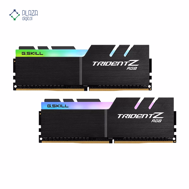 رم کامپیوتر DDR4 جی اسکیل مدل Trident Z RGB دو کاناله 3600 مگاهرتز CL18 ظرفیت 16 گیگابایت پلازا دیجیتال